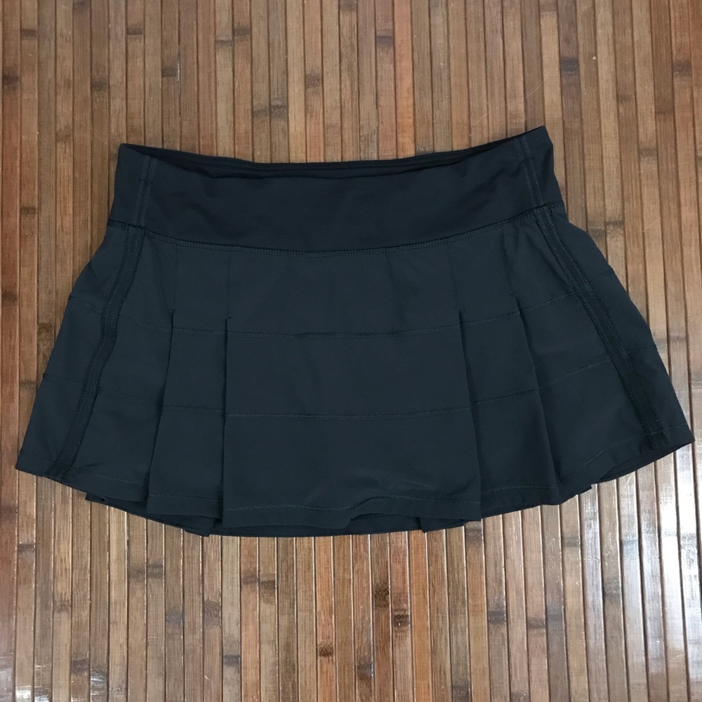 Lululemon Black Pleated Athletic Skort